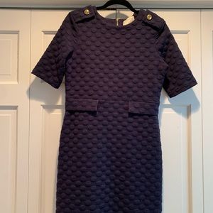 Sail to sable work dress, navy gold buttons, super cute!!